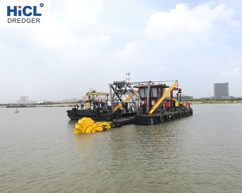 HWB350 14inch 2000m3/h Hydraulic Wheel Bucket Dred