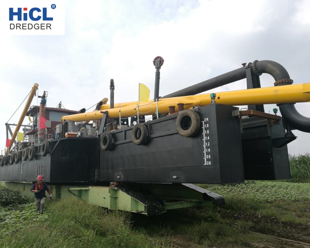 HWB200 8inch 800m3/h Hydraulic Wheel Bucket Dredge