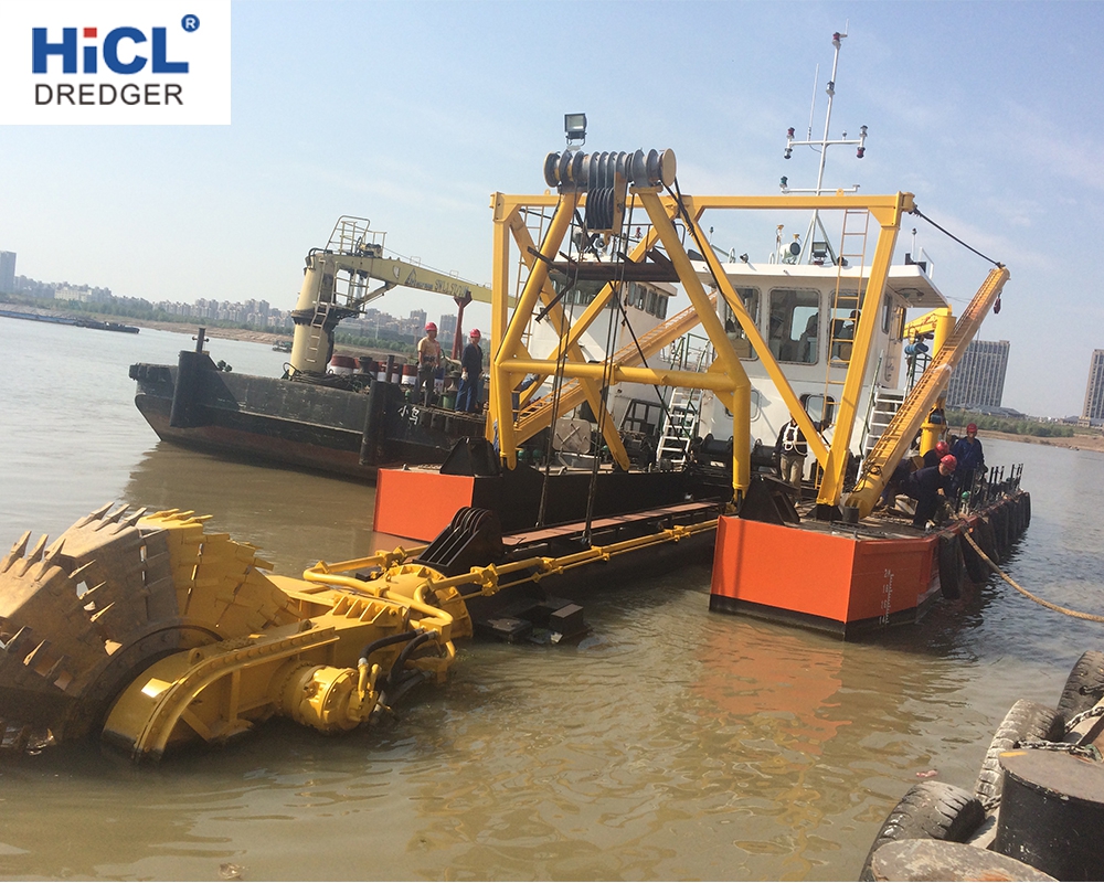 HWB500 20inch 3500m3/h Hydraulic Wheel Bucket Dred